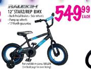 Raleigh 12" Starz/Rep BMX-Each