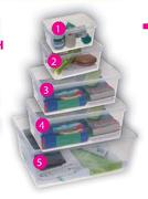 Addis Clear / Neat Storage Box-15L Each