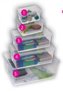 Addis Clear / Neat Storage Box-30L Each
