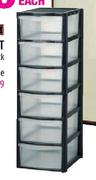 Big Jim 3 Draw Storage Unit-Each