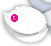 18" Shell, Stripe Or Gizmo Co-1 Toilet Seat-Each