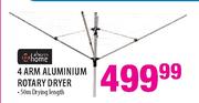 Always Home 4 Arm Aluminium Rotary Dryer