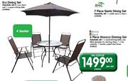 Terrace Leisure 6 Piece Manaco Dining Set-Per Set