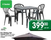 Sal Eco Dining Set-Per Set