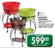 Terrace Leisure Ice Bucket With Stand Each