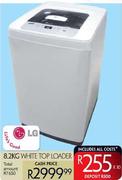 LG White Top Loader-8.2kg