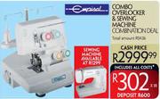 Empisal Combo Overlocker & Sewing Machine