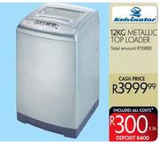 Kelvinator Metallic Top Loader-12kg