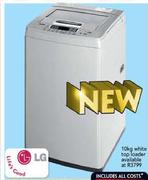 LG White Top Loader-10kg