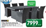 Terrace Leisure 7 Piece manhattan Dining Set-per Set