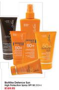 BioNike Defence Sun High Protection Spray SPF50-200ml