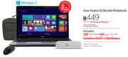 Acer Aspire E5 Bundle Notebook-On Standard My Gig 1