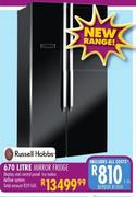 Russell Hobbs 670ltr Mirror Fridge