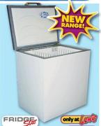 Fridge Star 210ltr Metallic Chest Freezer