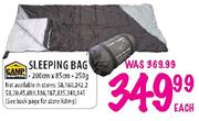 Camp Master Sleeping Bag Each