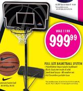 Full Size Basketball System