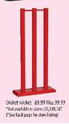 Cricket Wicket