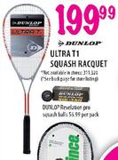 Dunlop Ultra T1 Squash Racquet