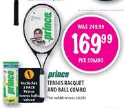 Prince Tennis Racquet & Ball Combo