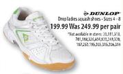 Dunlop Drop Ladies Squash Shoes