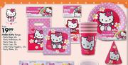 Hello Kitty Party Hats-6's