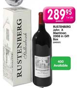 Rustenberg John X Merriman 2008 In Gift Box - 1 x 1.5 Ltr
