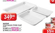 Mayfair Full Ceramic Chafer Insert-Each