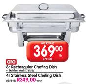 Aro Stainless Steel Chafing Dish-4l