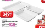 Mayfair Half Ceramic Chafer Insert-Each