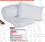 Sheraton Feather And Down King Duvet Inner-Each