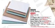 Sheraton Percale Double Fitted Sheeting-Each