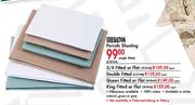 Sheraton Percale 3/4 Fitted Or Flat Sheeting-Each