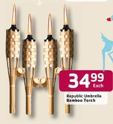 Republic Umbrella Bamboo Torch-Each