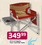 Afritrail Impala Chair & Side Table