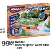 Banzal Soak 'n Splash Water Slide-4.8m Each