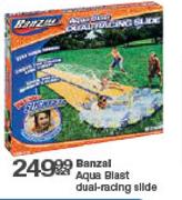 Banzal Aqua Blast Dual-Racing Slide Each