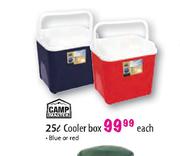 Camp Master Cooler Box-25Ltr Each