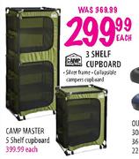 Camp Master 5 Shelf Cupboard Each