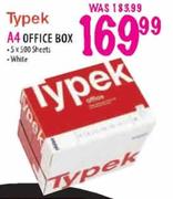 Typek A4 Office Box-5 x 500 Sheets