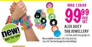 Alex Juicy Tab Jewellery-Per Set