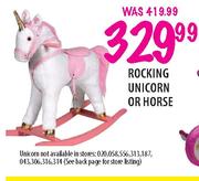 Rocking Unicorn Or Horse