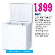 Logik White Chest Freezer-450Ltr(LCF450)