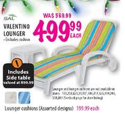 SAL Valentino Lounger-Each