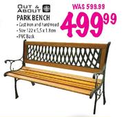 Out & About Park Bench
