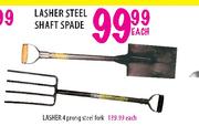 Lasher 4 Prong Steel Fork-Each