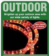 Santa's Choice Chasing Rope Light-25m Per Pack 
