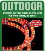 Santa's Choice Chasing Rope Light LED-16m Per Pack 