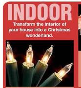 Santa's Choice Fairy Lights One Way Flashing-50's 