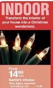 Santa's Choice Fairy Lights Non-Flashing-20's 