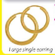 Large Single Earring-Each